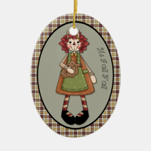 September "It's Fall Y'all" Annie Advent Ornament