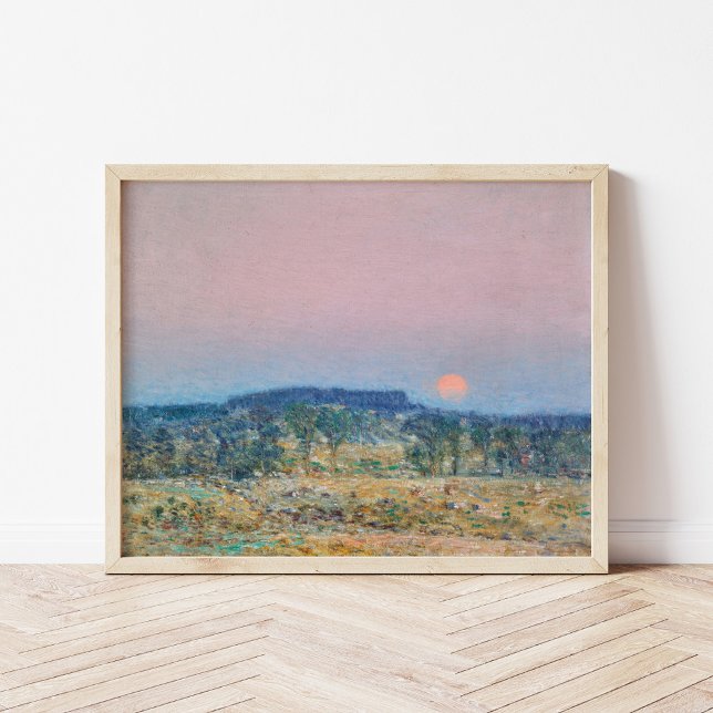 September Moonrise | Childe Hassam Poster (Creator Uploaded)