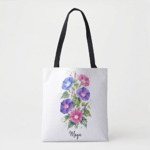 September Morning Glory Tote Bag