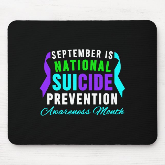 September National Suicide Prevention Awareness Mo Mouse Mat (Front)