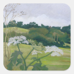 September Square Sticker