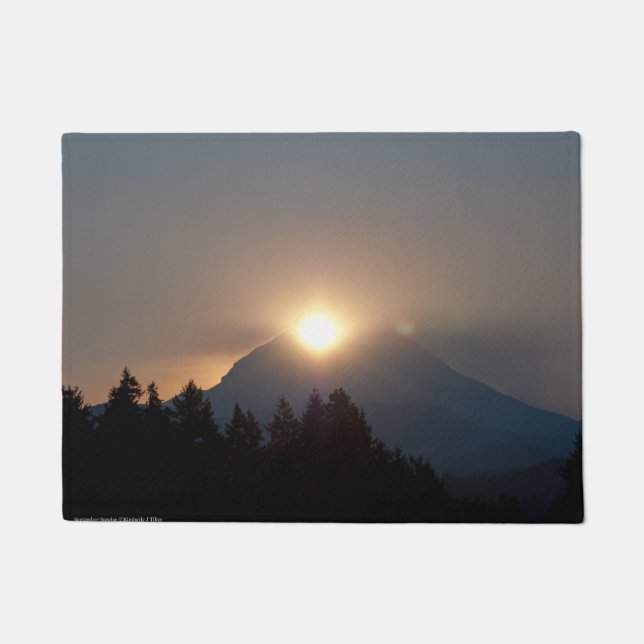 September Sunrise Doormat (Front)
