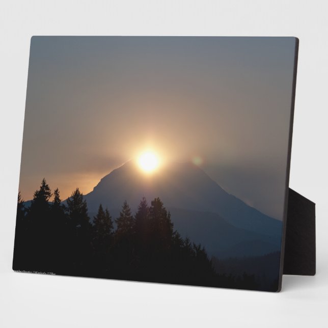 September Sunrise Plaque (Side)