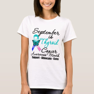 September Thyroid Cancer AWARENESS Month T-Shirt