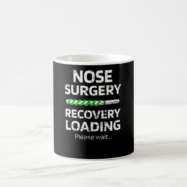 Septoplasty Nose Surgery Plastic Nose Job Coffee Mug (Center)