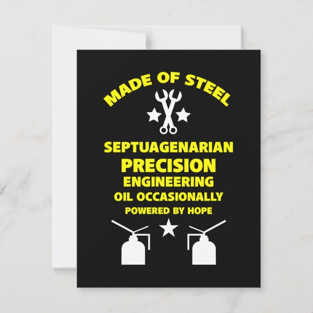 Septuagenarian Birthday (Front)