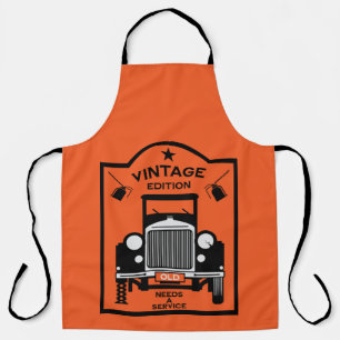 Septuagenarian Happy Birthday Over The Hill Apron