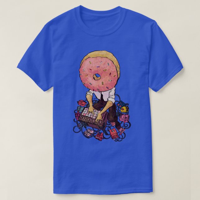 Sequencer Doughnut T-Shirt (Design Front)