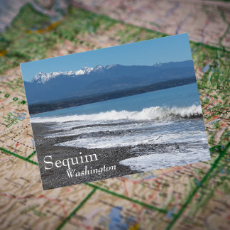 Sequim, Washington Travel Photo Postcard