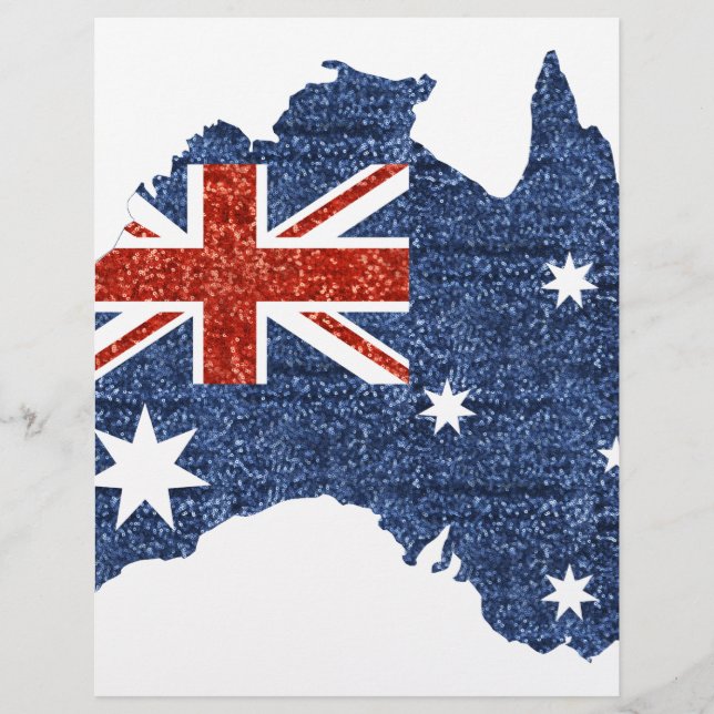sequin australian flag (Front)