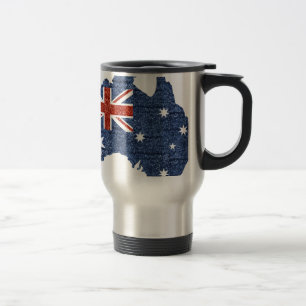 sequin australian flag travel mug