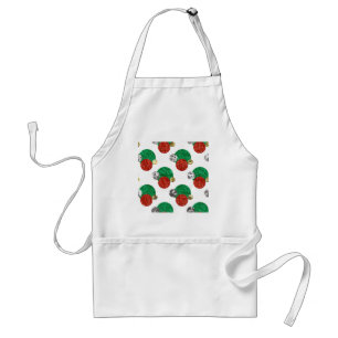 sequin christmas dots standard apron