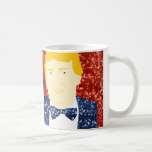 sequin donald trump coffee mug