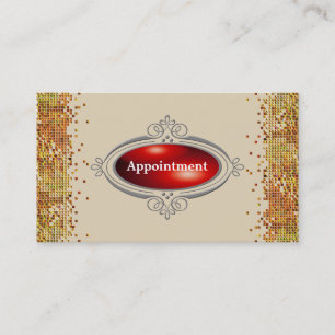 Sequin Elegant Appointment Template Card