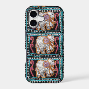 sequin elephant iphone case