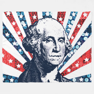 sequin george washington blanket