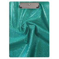 Sequin glitter teal green metallic look