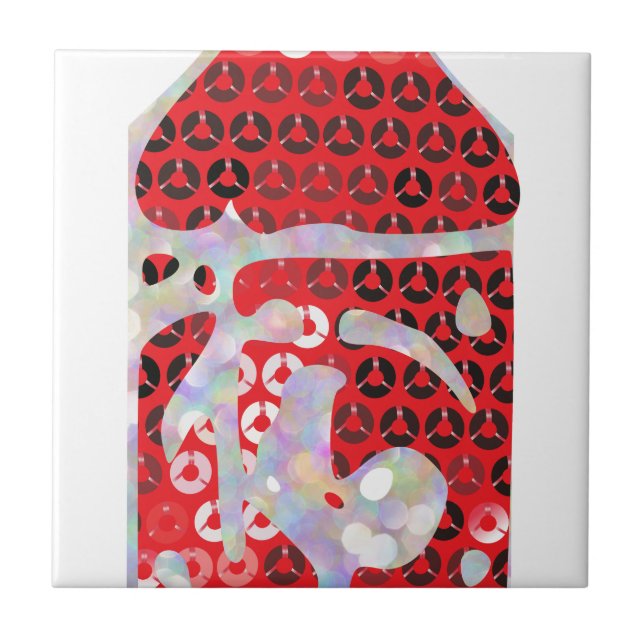 sequin hot sauce tile (Front)