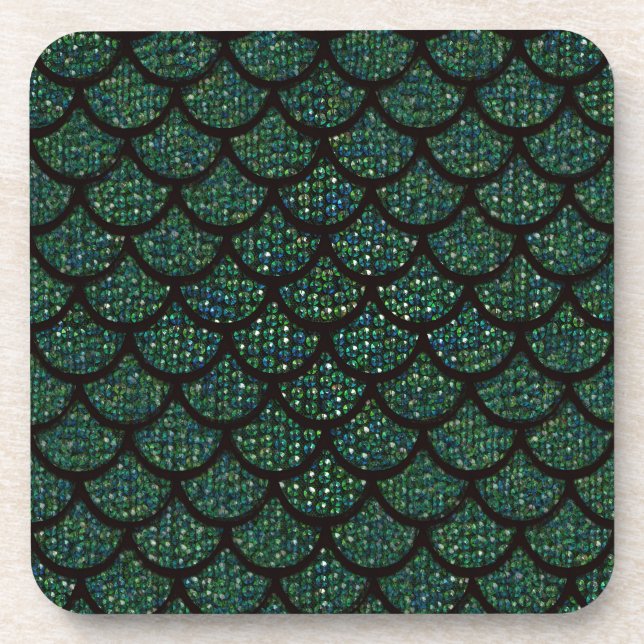 sequin mermaid coaster (Front)