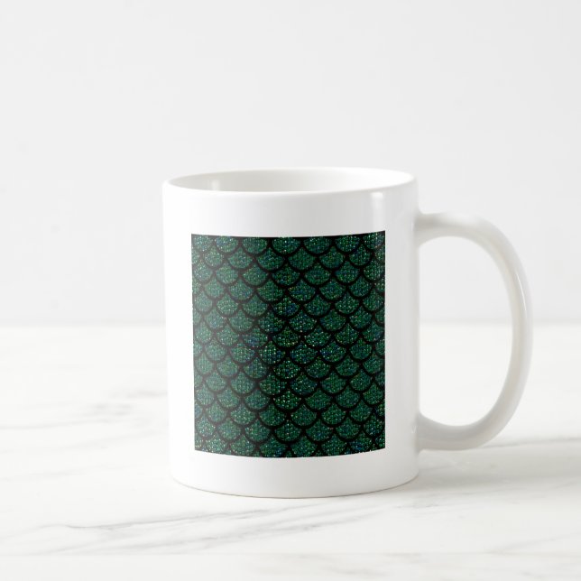sequin mermaid coffee mug (Right)