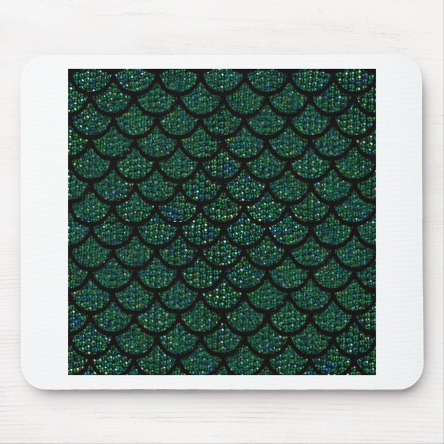 sequin mermaid mouse mat (Front)