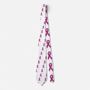 sequin pink breast cancer awareness tie
