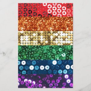 sequin pride flag