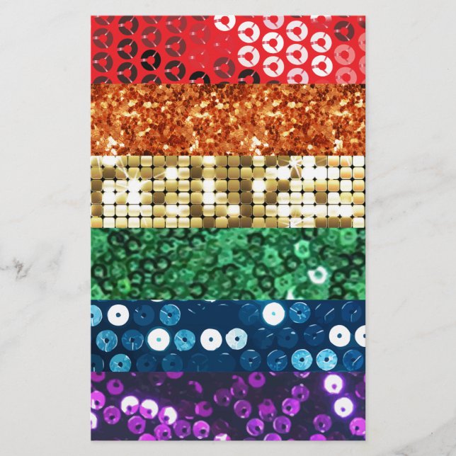 sequin pride flag (Front)