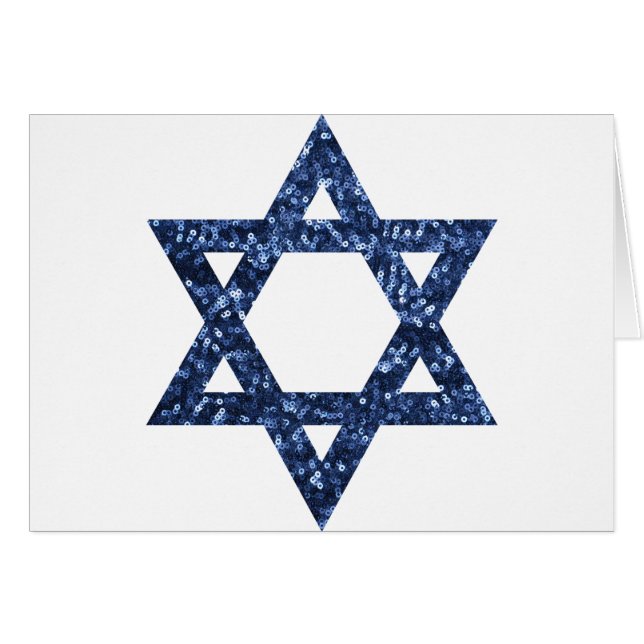 sequin star of david (Front Horizontal)