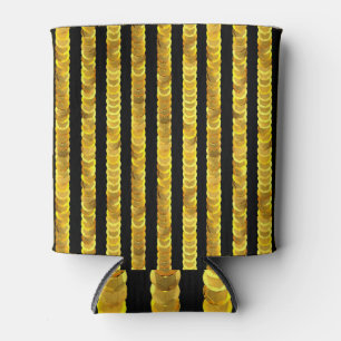 Sequins pattern, beads, rhinestones, 3D fashion. Can Cooler