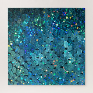 Sequins Sparkle: Macro Abstract Background Jigsaw Puzzle