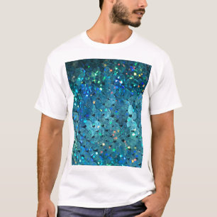 Sequins Sparkle: Macro Abstract Background T-Shirt