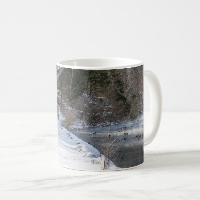 Sequiota Winter Walk Coffee Mug (Front Right)