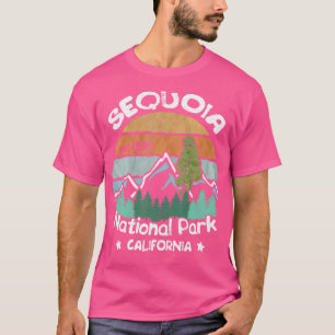 Sequoia California Us National Park Camping Hiking T-Shirt
