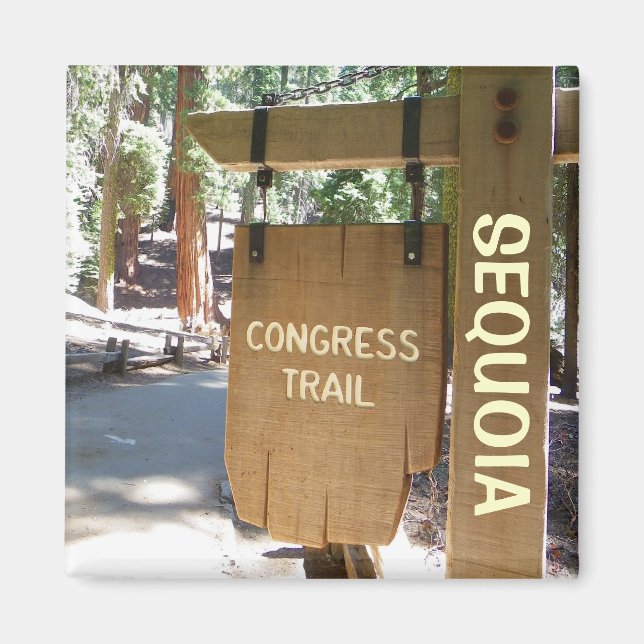 Sequoia/Congress Trail Magnet! Magnet (Front)