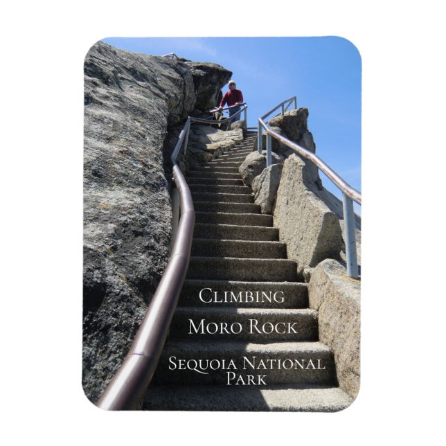Sequoia Kings Canyon Moro Rock Magnet (Vertical)