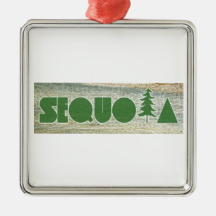 Sequoia Metal Tree Decoration