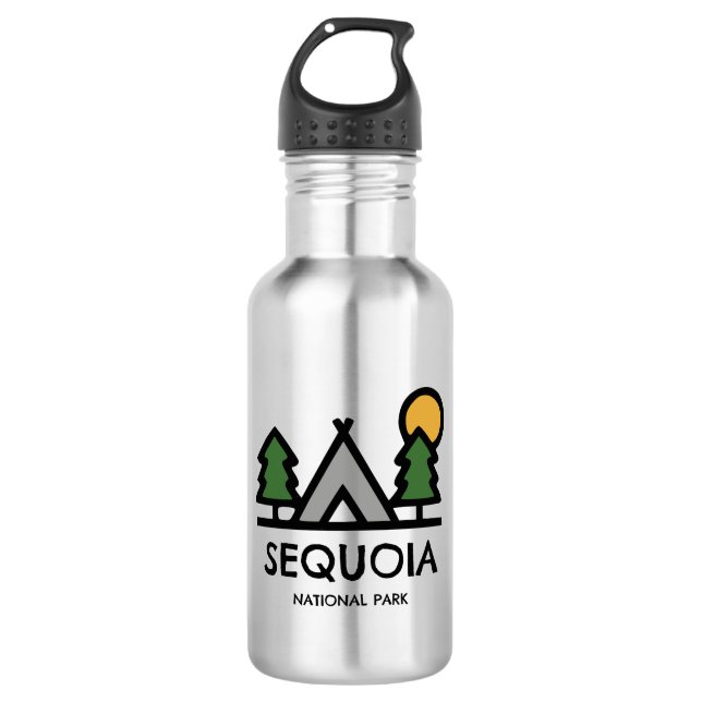 Sequoia National Park 532 Ml Water Bottle (Front)