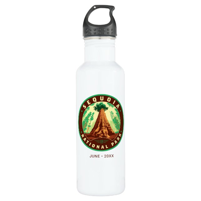 Sequoia National Park 710 Ml Water Bottle (Front)
