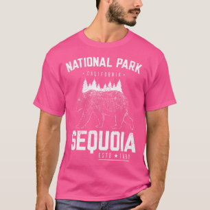 Sequoia National Park California Bear Vintage Hiki T-Shirt