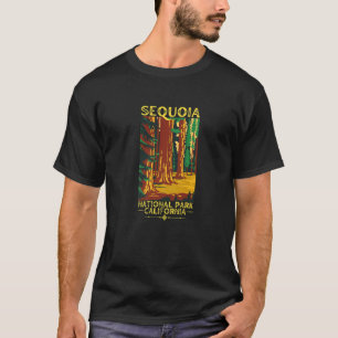 Sequoia National Park California State Souvenir T-Shirt
