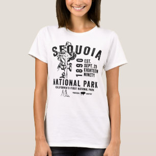 Sequoia National Park California USA Hiking Campin T-Shirt