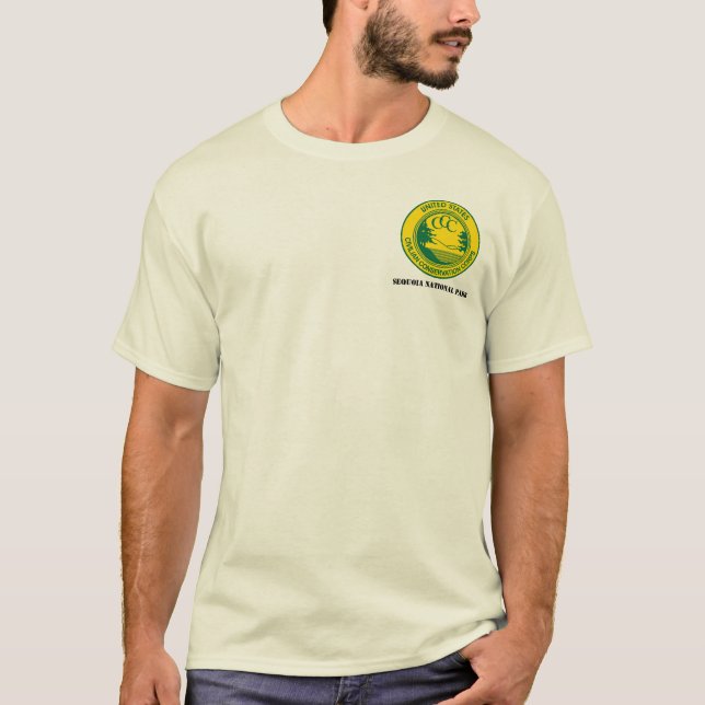 Sequoia National Park CCC Camp SP-1 Co. 915 T-Shirt (Front)