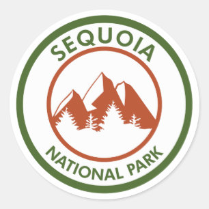 Sequoia National Park Classic Round Sticker