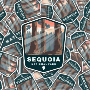 Sequoia National Park   Die-Cut Sticker