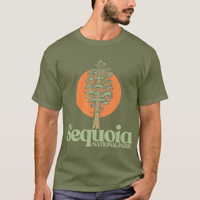 Sequoia National Park General Sherman Tree T-Shirt (Front)