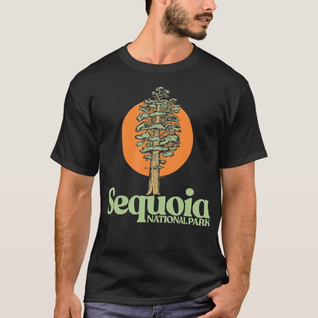 Sequoia National Park General Sherman Tree  T-Shirt (Front)
