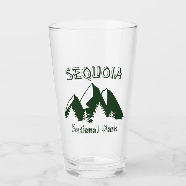 Sequoia National Park Glass (Front)