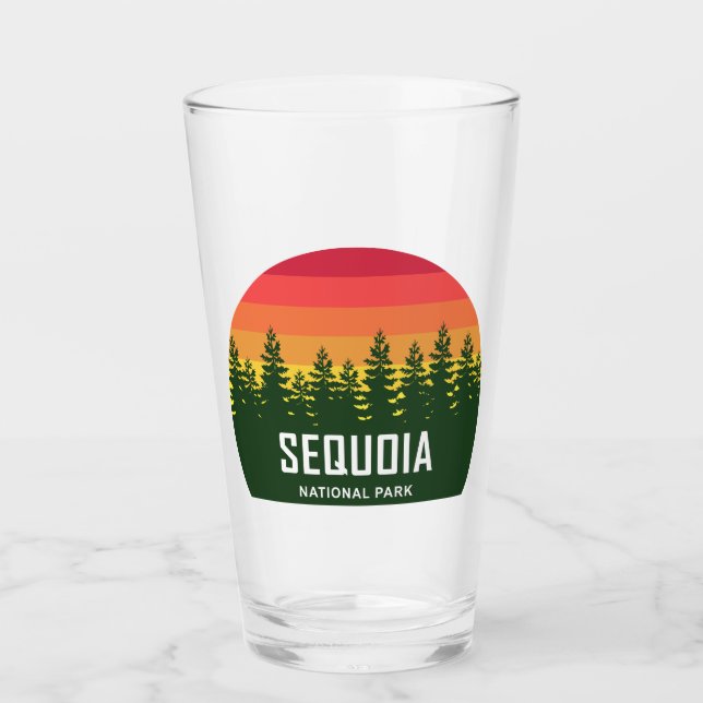 Sequoia National Park Glass (Front)