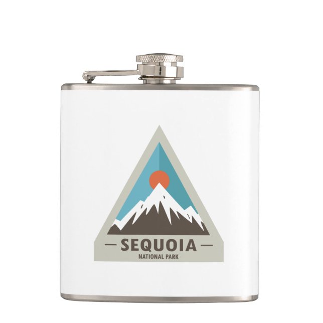 Sequoia National Park Hip Flask (Front)